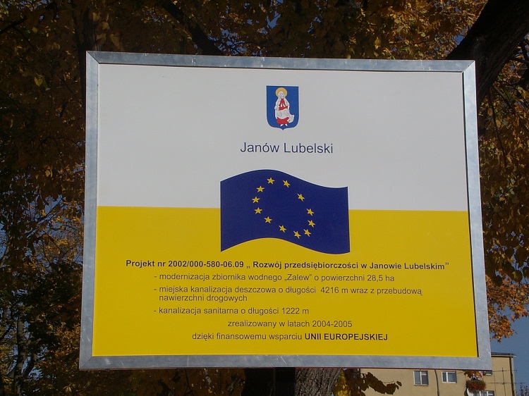 tablica pamitkowa Projektu